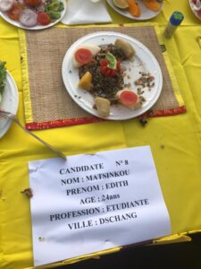 Plat de la gagnante