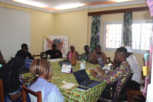 Pendant l'atelier