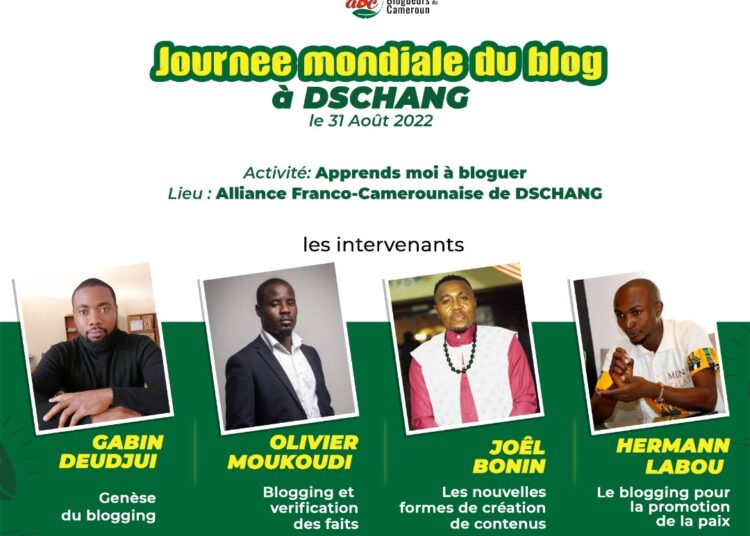 L’association des blogueurs du Cameroun (ABC) célèbre la journée mondiale du blogging à Dschang.