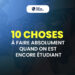 10 choses à faire quand on est étudiant 